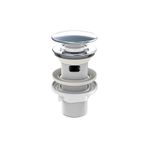 İZYAPI İzyapı Klik Klack Taşmalı Metal Bas Aç Lavabo Sifonu