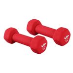 J-Fit 1,4 kg Pembe Neopren Dambıl Set
