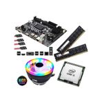 J-Tech İ5-2400 İşlemci + Turbox H61 1155 Pin Anakart + 8 GB Ram + RGB CPU Fan Bundle Motherboard