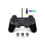 J-TECH Titreşimli Usb Kablolu Joystick Gamepad Oyun Kolu Bilgisayar Masaüstü Laptop Uyumlu
