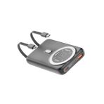 J39 10.000 Mah 20W Pd Dahili Kablolu Magsafe Powerbank - SIYAH-(5796)