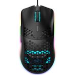 J900 Kablolu 6400 Dpı Rgb Oyuncu Mouse - Siyah