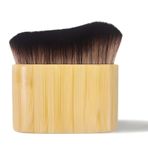 Jaasuee Consmetic Brush - Vücut, Bacak Makyajı ve Pudra Fondöten Fırçası için Büyük Kabuki Bronzlaşma Fırçası - Sıvı Fondötenin Kusursuz Karışımı için İdeal