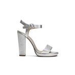 Jabotter Daff Deri 13 Cm Platform Topuklu Ayakkabı,Lame Mat 40