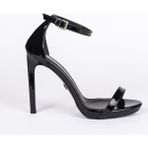 Jabotter Elegant Siyah Rugan 10 cm Topuklu Ayakkabı