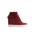 Jabotter Jr. Jojo Süet 10 Cm Topuklu Bot,Bordo 36