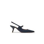 Jabotter Louvre Deri 6 Cm Stiletto,Lacivert 41