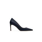 Jabotter Naples Deri 8 Cm Stiletto,Lacivert 37