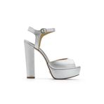 Jabotter Nifty Deri 14 Cm Platform Topuklu Ayakkabı,Lame Mat 35