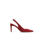 Jabotter Palermo Tüvit 8 Cm Stiletto,Bordo 41