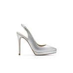 Jabotter Tanya Deri 12 Cm Platform Topuklu Ayakkabı,Lame Mat 38