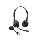 Jabra Engage 55 Duo Usb-A Kulak Üstü Siyah Bluetooth Kulaklık