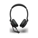 Jabra Evolve 2 30 Duo USB-C MS Kablolu Kulak Üstü Kulaklık siyah