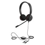 Jabra Evolve 20 Duo Usb-C/a Ms Mikrofonlu Kulak Üstü Kulaklık - Siyah
