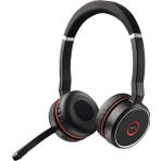 Jabra Evolve 75 UC Stereo Siyah Headset Saç Bandı Kulaklık
