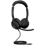 Jabra Evolve2 50 DUO USB-C MS Kablolu Kulak Üstü Kulaklık