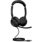 Jabra Evolve2 50 DUO USB-C MS Kablolu Kulak Üstü Kulaklık