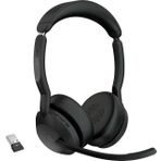 Jabra Evolve2 55 Duo Siyah Kulak Üstü Kulaklık (Jabra Türkiye Garantili)
