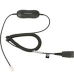 Jabra GN 1200 Smartcord QD < > RJ10 0,7 – 2 M şalter 1 – 8