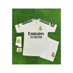 jabuka Real Madrid 2024/25 Sezonu Jude Bellingham İç Saha Çocuk Forması 4'lü Set (Armalı)