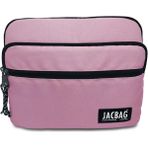 Jacbag Açık Pembe Üç Cepli Tablet Telefon Not Defteri El Çantası - Kız Çocuk/Kadın