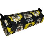 Jacbag Bıg Roll-Silindir Tip Kalem Kutusu - Antrasit - Neon Sarı