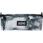Jacbag Bıg Roll-Silindir Tip Kalem Kutusu - Gri - Beyaz