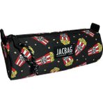 Jacbag Bıg Roll-Silindir Tip Kalem Kutusu - Pembe - Sarı