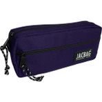 Jacbag Çift Fermuarlı Mor Kız Çocuk Kalem Kutusu
