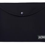 Jacbag Çıtçıtlı Dosya Çanta A4 - Siyah