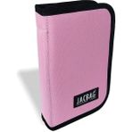 Jacbag Cover -Sert Kapaklı Lastikli Kalem Kutusu - Açık Pembe