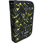 Jacbag Cover -Sert Kapaklı Lastikli Kalem Kutusu - Açık Sarı - Siyah