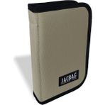 Jacbag Cover -Sert Kapaklı Lastikli Kalem Kutusu - Bej