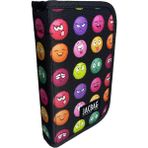 Jacbag Cover -Sert Kapaklı Lastikli Kalem Kutusu - Ekru - Pembe