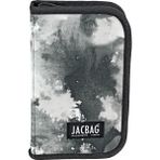 Jacbag Cover -Sert Kapaklı Lastikli Kalem Kutusu - Gri - Beyaz