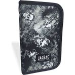 Jacbag Cover -Sert Kapaklı Lastikli Kalem Kutusu - Gri - Siyah - Beyaz