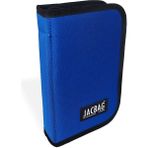 Jacbag Cover -Sert Kapaklı Lastikli Kalem Kutusu - Saks