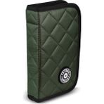 Jacbag Cover Soft-Sert Kapaklı Ayraçlı Kapitone Kalem Kutusu - 1 Adet - Haki