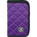 Jacbag Cover Soft-Sert Kapaklı Ayraçlı Kapitone Kalem Kutusu - Mor