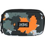Jacbag Double Cover -Çift Kapaklı Kalem Kutusu - Gri - Turuncu