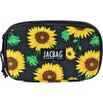 Jacbag Double Cover -Çift Kapaklı Kalem Kutusu - Sarı - Açık Kahverengi