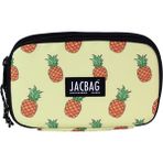 Jacbag Double Cover -Çift Kapaklı Kalem Kutusu - Sarı - Kahverengi