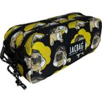 Jacbag Dual Pouch-İki Bölmeli Kalem Kutusu - Antrasit - Neon Sarı