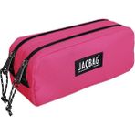 Jacbag Dual Pouch-İki Bölmeli Kalem Kutusu - Pembe