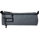 Jacbag Dual Prıme-Çift Bölmeli Üçgen Tip Kalem Kutusu - Gri