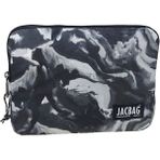 Jacbag Fermuarlı Tablet Çantası 10-11 inç Tabletler İçin Suya Dayanıklı Polyester Malzeme - Renkli - Dumanlı