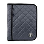 Jacbag Organizer File Soft-Kapitone Organizer Dosya Çanta (Gri)