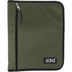 Jacbag OrganiZip-Fermuarlı Dosya Çanta A4 - Haki