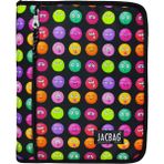 Jacbag OrganiZip Fermuarlı Dosya Çanta A4 Mercan Renk 37x27x5 cm Öğrenci ve Profesyonel Kullanıma Uygun