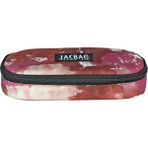 Jacbag Oval Kalem Kutusu Medıum - Pembe - Gri